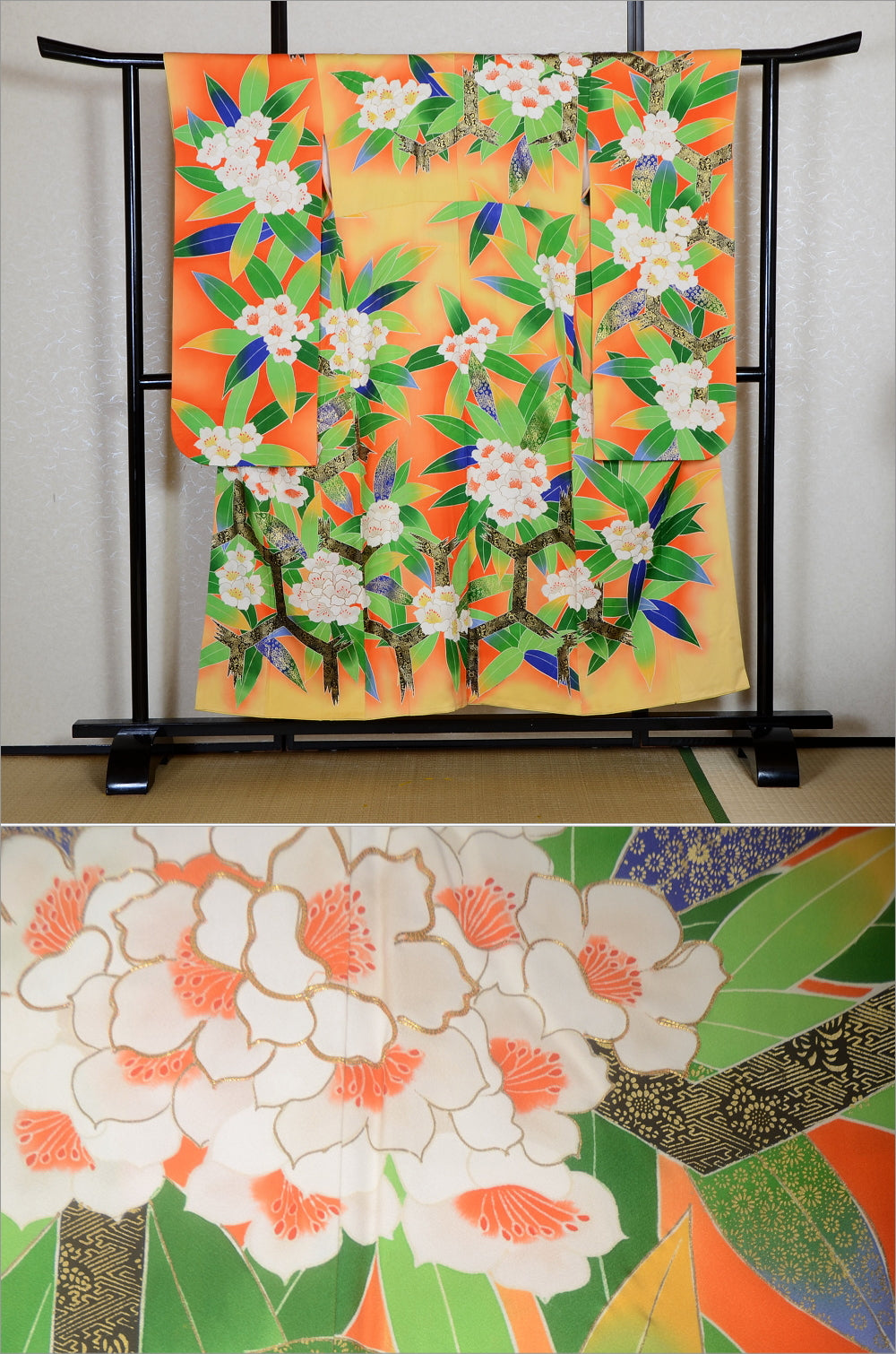 Long-sleeved kimono / Furisode / FK#1-842