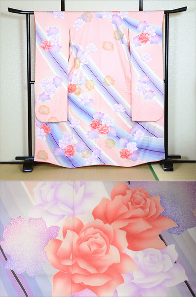 Long-sleeved kimono / Furisode / FK#1-408