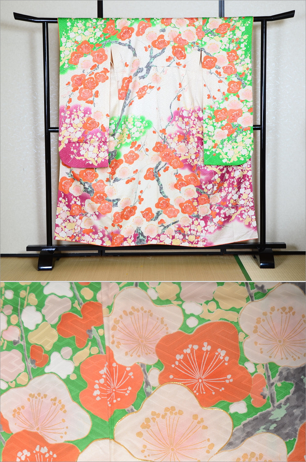 Long-sleeved kimono / Furisode / FK#1-513