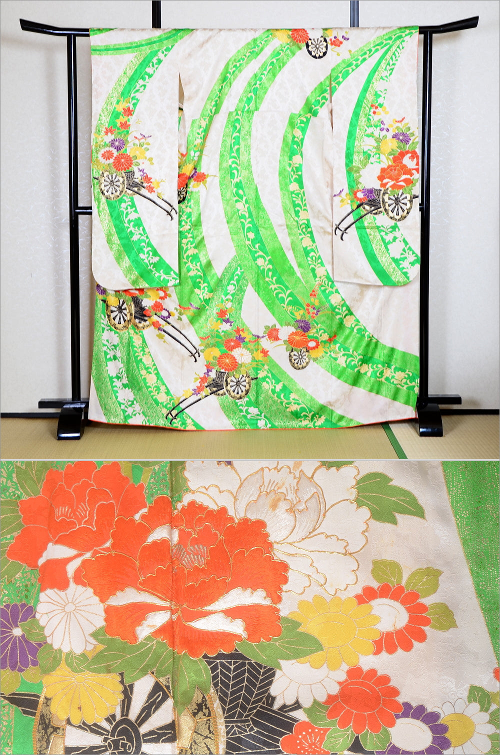 Long-sleeved kimono / Furisode / FK#1-650