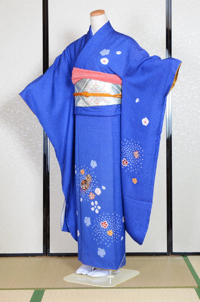 Long-sleeved kimono 6 items set / Furisode / FK#1-580