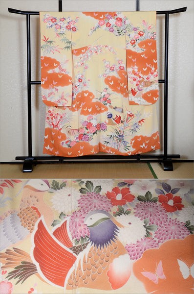 Long-sleeved kimono / Furisode / FK#1-843