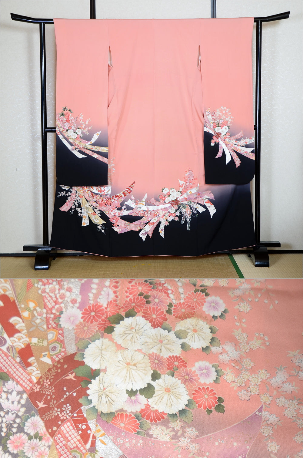 Long-sleeved kimono / Furisode / FK#1-797