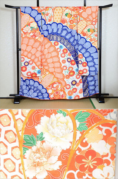 Long-sleeved kimono / Furisode / FK#1-415