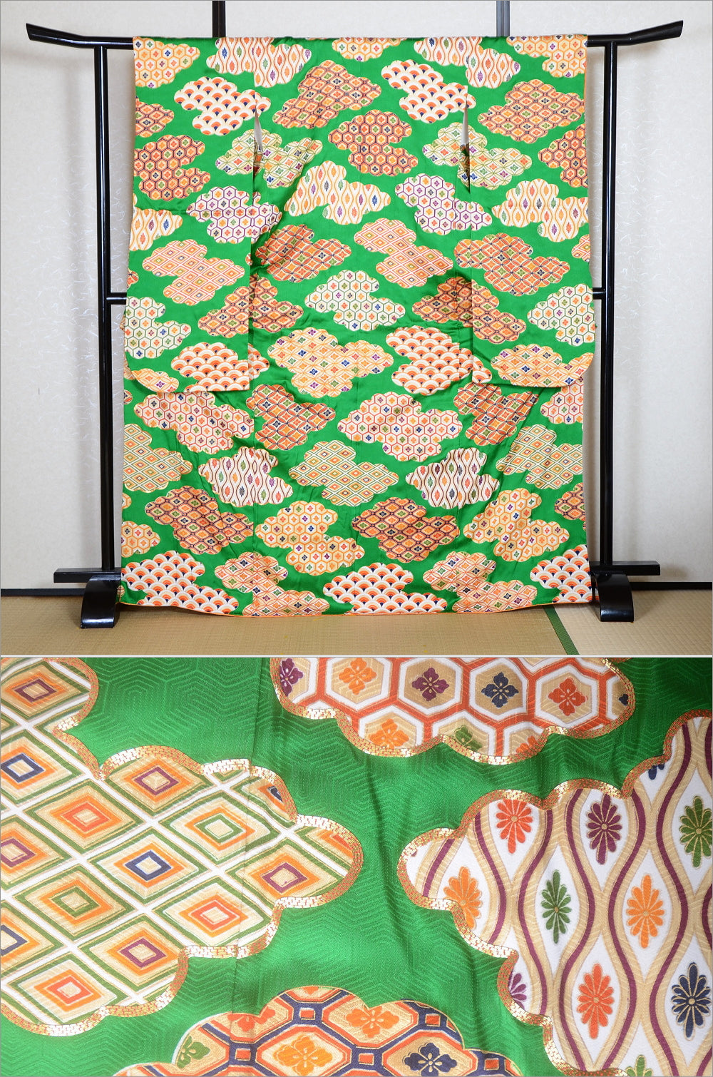 Long-sleeved kimono / Furisode / FK#1-799