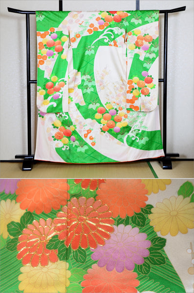 Long-sleeved kimono / Furisode / FK#1-645