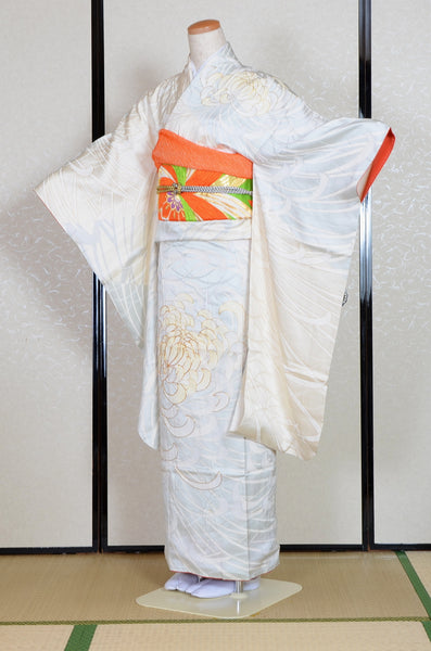 Long-sleeved kimono 6 items set / Furisode / FK#1-750