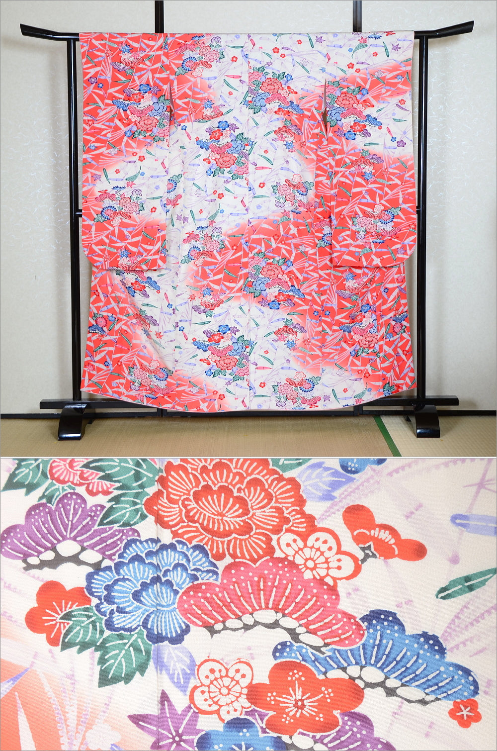 Long-sleeved kimono / Furisode / FK#1-413