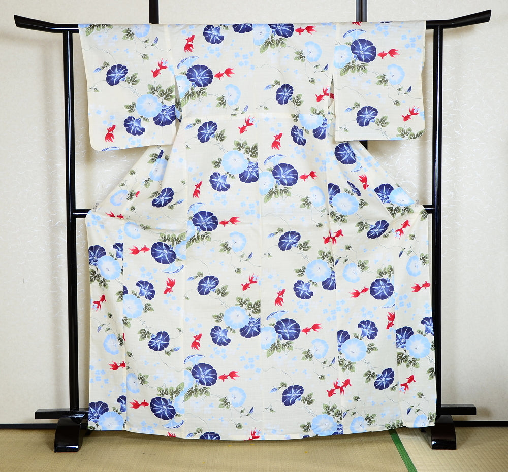 Japanese yukata kimono / D #173