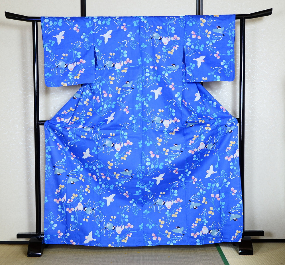 Japanese yukata kimono / D #172