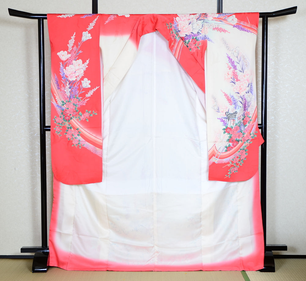 Long-sleeved kimono / Furisode / FK#884