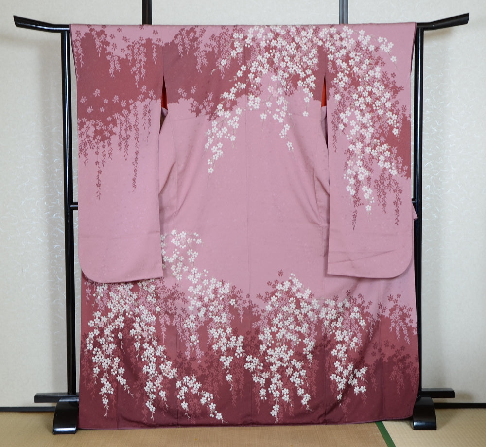Long-sleeved kimono 6 items set / Furisode / FK#1-785