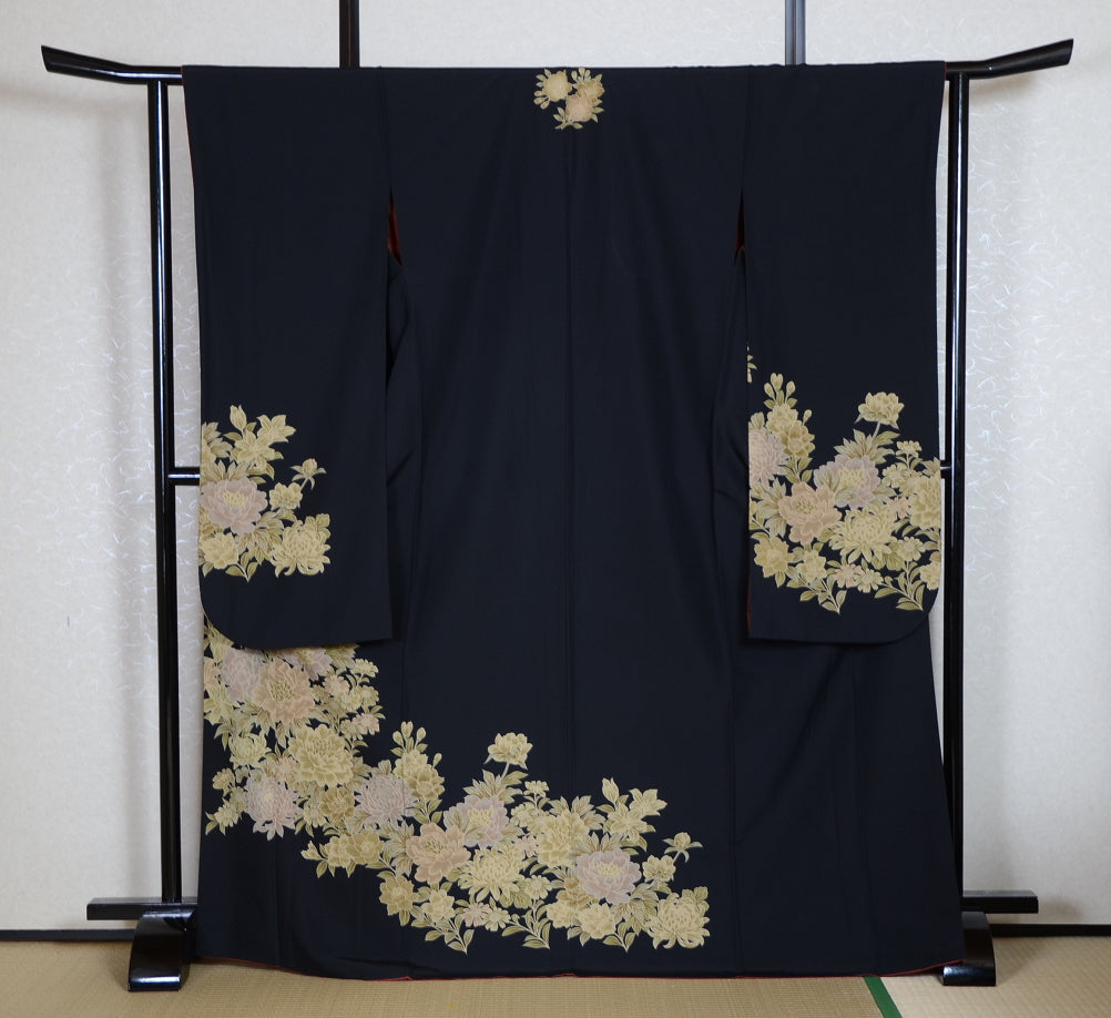 Long-sleeved kimono 6 items set / Furisode / FK#1-533