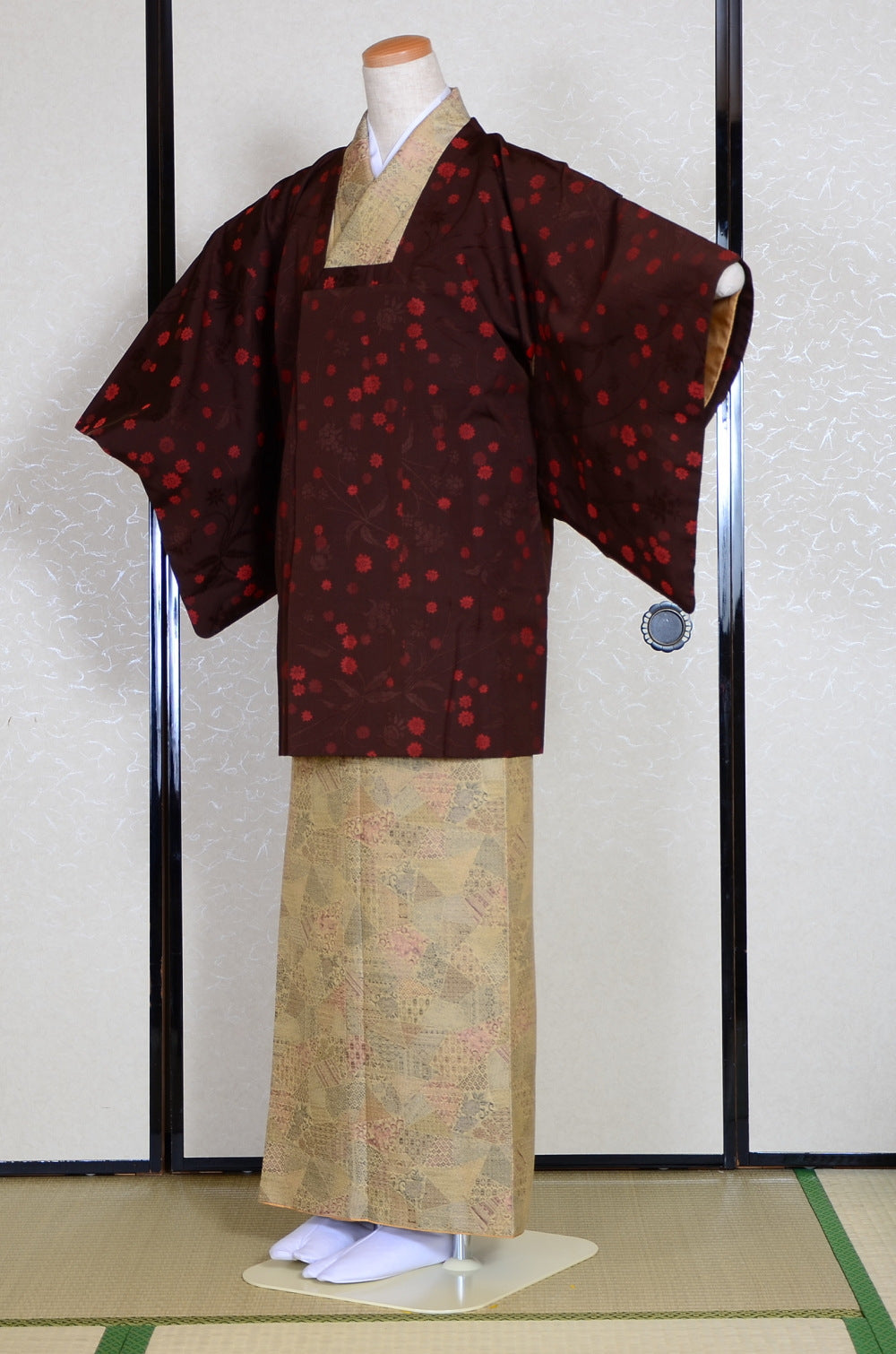 Japanese kimono & jacket set / SK#810