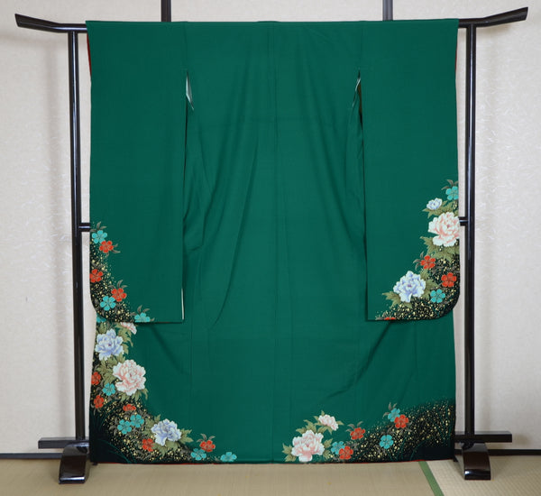 Long-sleeved kimono 6 items set / Furisode / FK#1-550