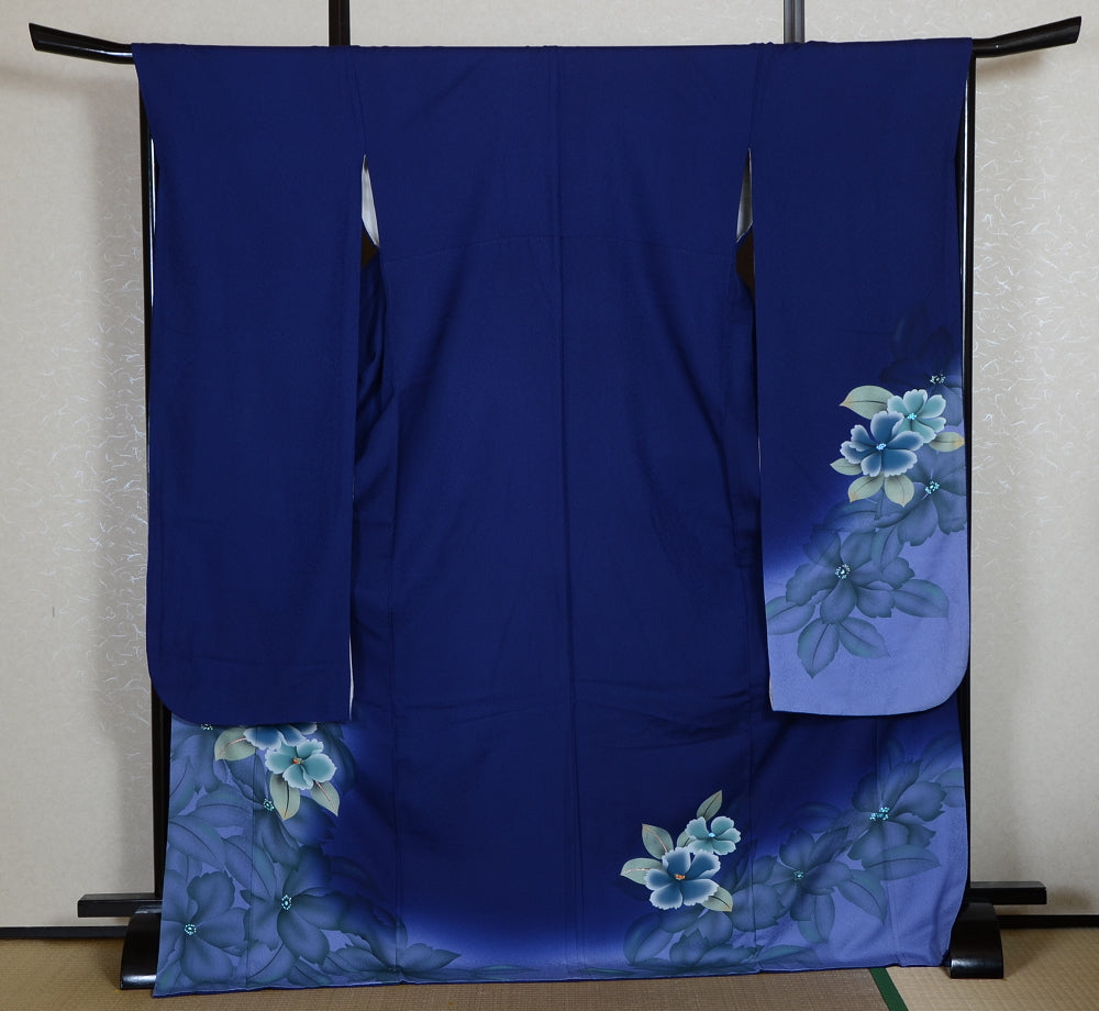 Long-sleeved kimono 6 items set / Furisode / FK#1-859
