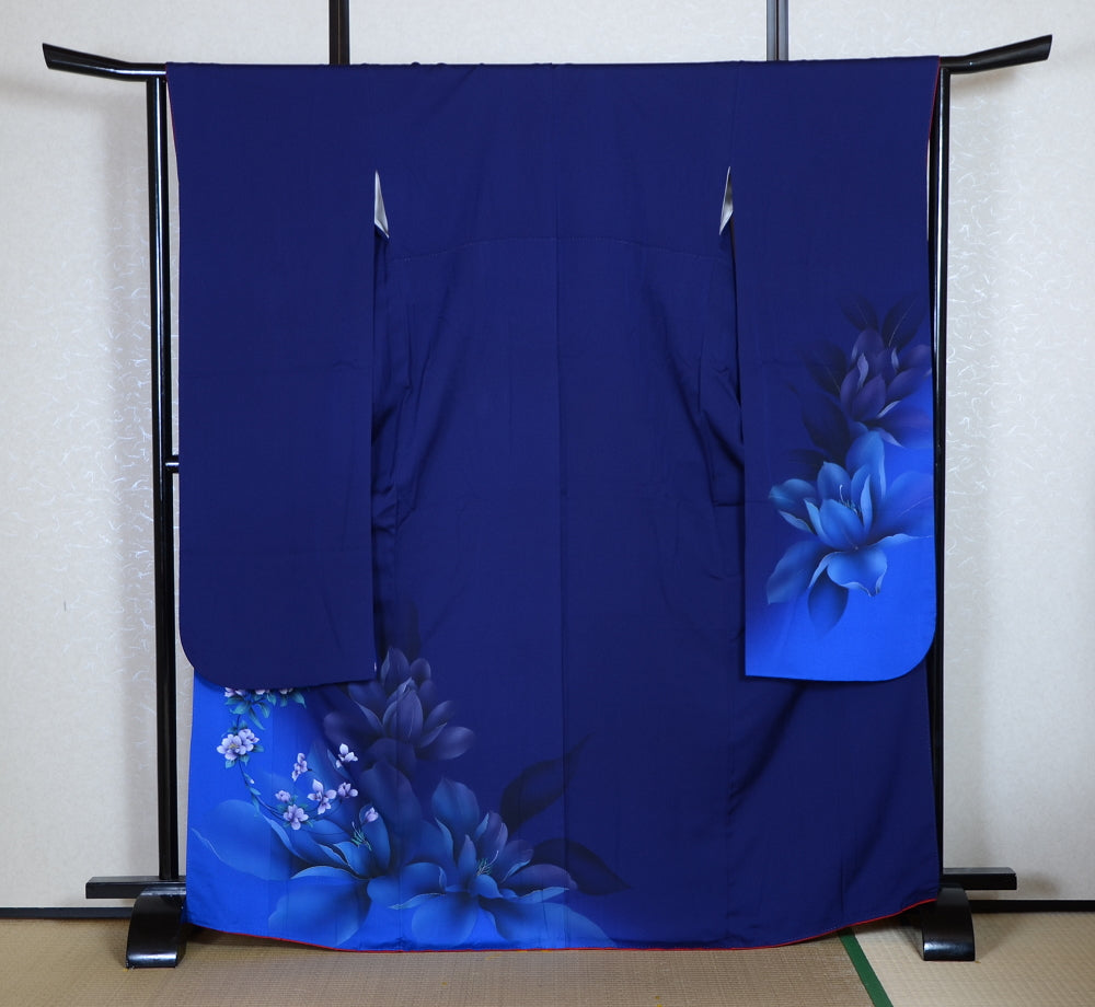 Long-sleeved kimono 6 items set / Furisode / FK#1-832