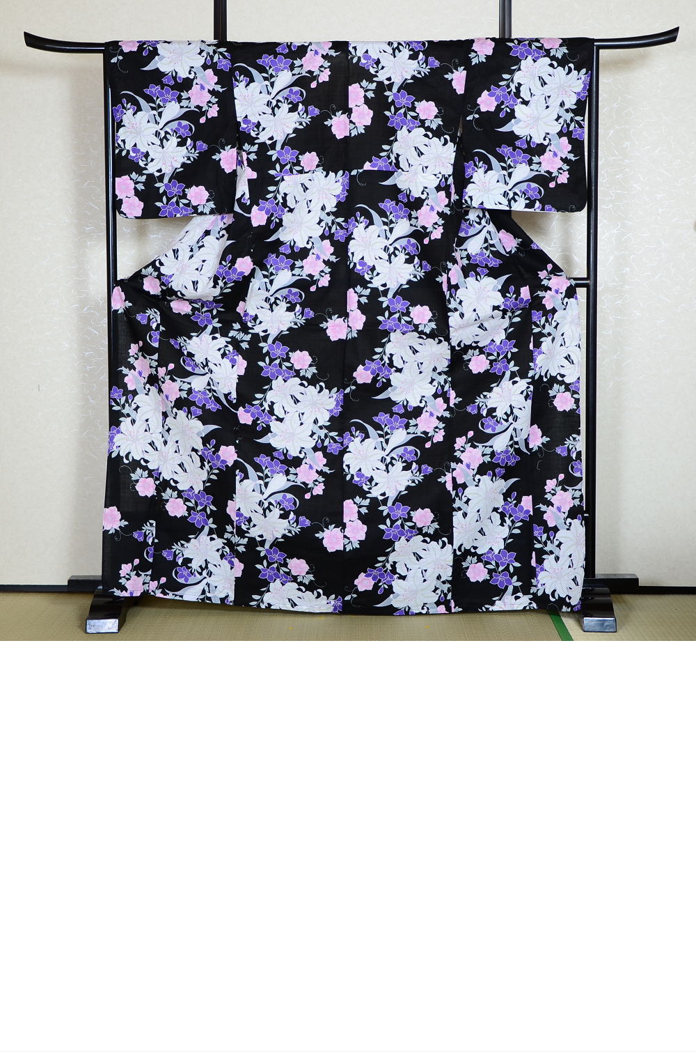 Japanese yukata kimono / D #143