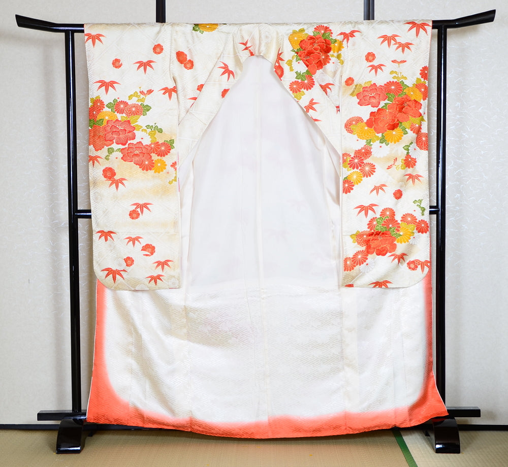 Long-sleeved kimono / Furisode / FK#855