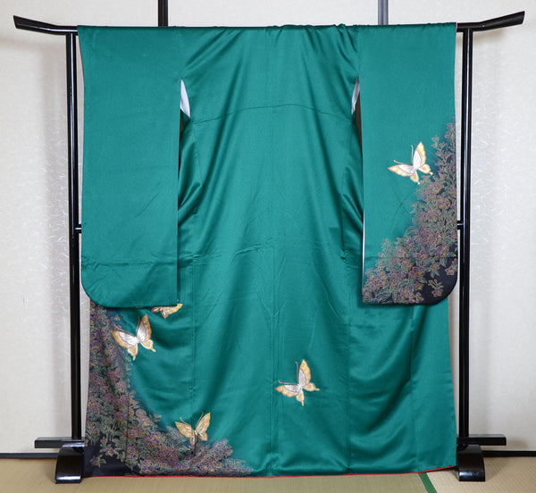 Long-sleeved kimono 6 items set / Furisode / FK#1-701