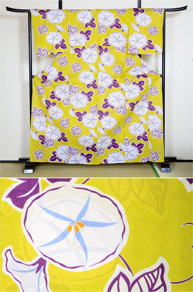 Japanese yukata kimono / H #361