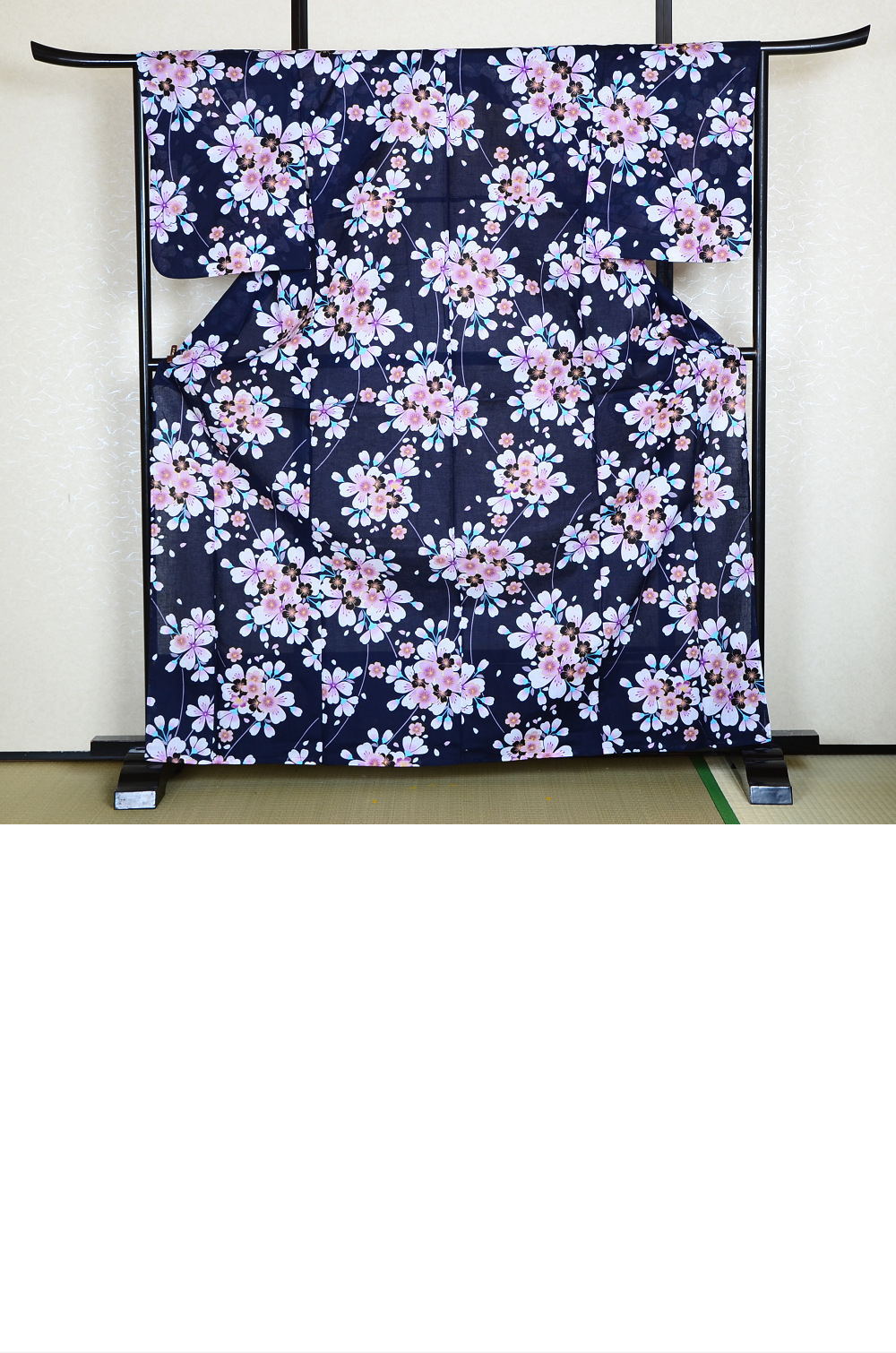 Japanese yukata kimono / ST #566