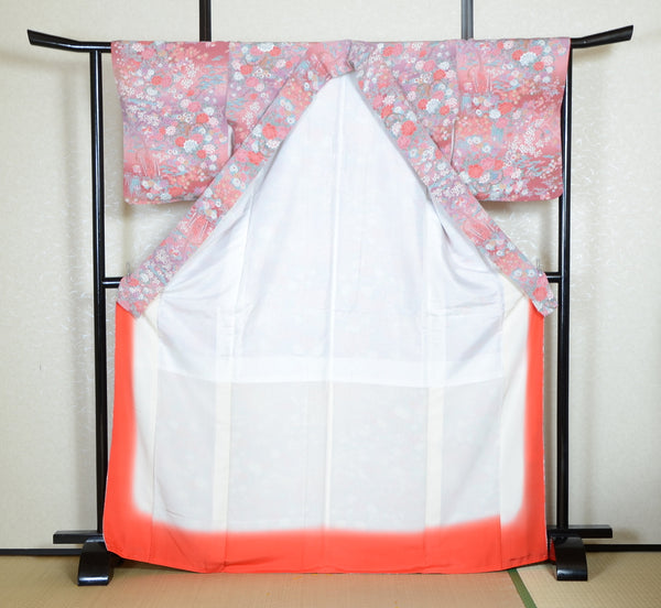 Japanese kimono 4 items set / SK #1-623