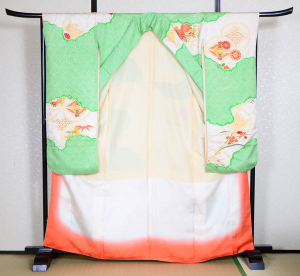 Long-sleeved kimono / Furisode / FK#810