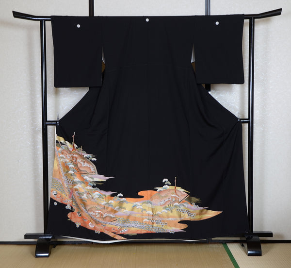 Japanese kimono 6 items set / BK#721