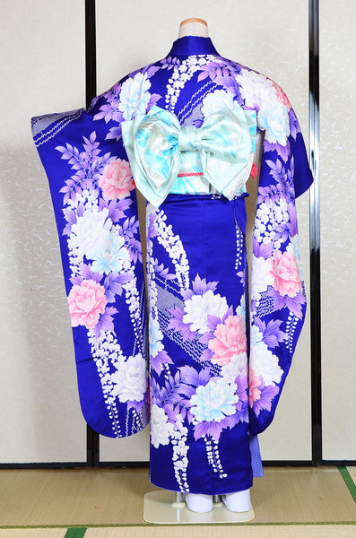 Long-sleeved kimono 6 items set / Furisode / FK#1-235