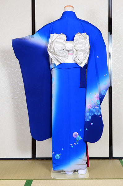 Long-sleeved kimono 6 items set / Furisode / FK#1058