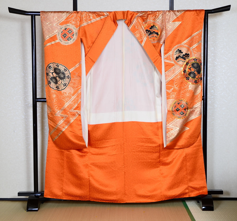 Long-sleeved kimono / Furisode / FK#929