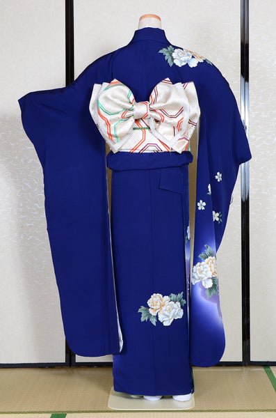 Long-sleeved kimono 6 items set / Furisode / FK#1186