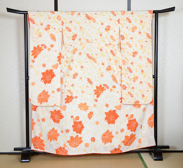 Long-sleeved kimono 6 items set / Furisode / FK#1-805