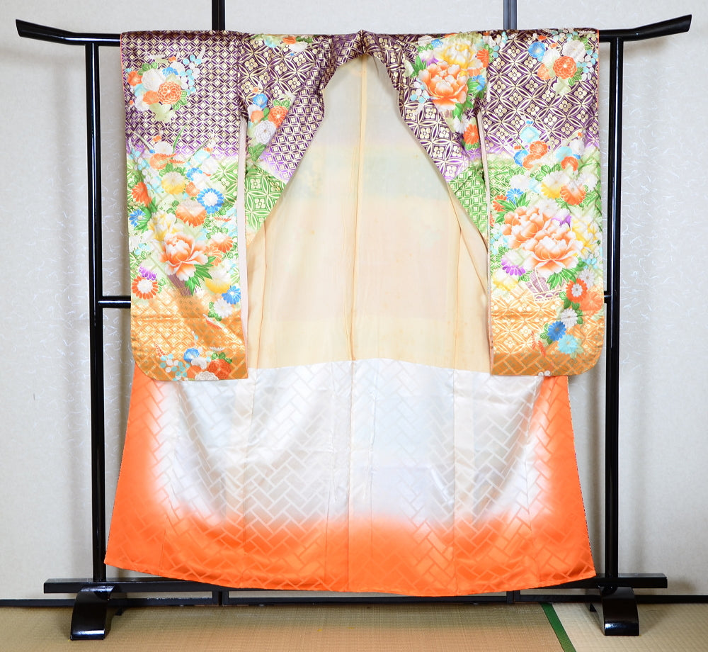 Long-sleeved kimono / Furisode / FK#1-344