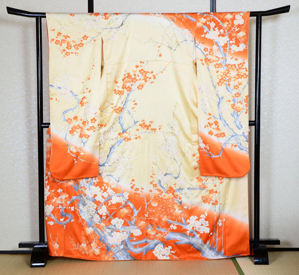 Long-sleeved kimono 6 items set / Furisode / FK#1-669