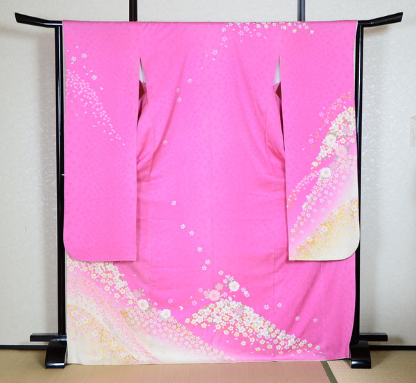 Long-sleeved kimono 6 items set / Furisode / FK#1-385