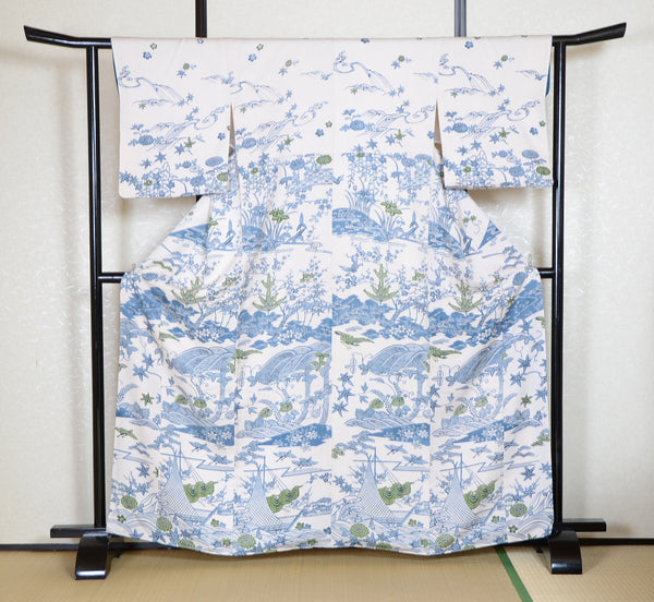 Japanese kimono 6 items set / TK #1-980
