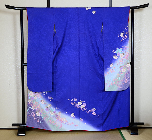 Long-sleeved kimono 6 items set / Furisode / FK#1-421