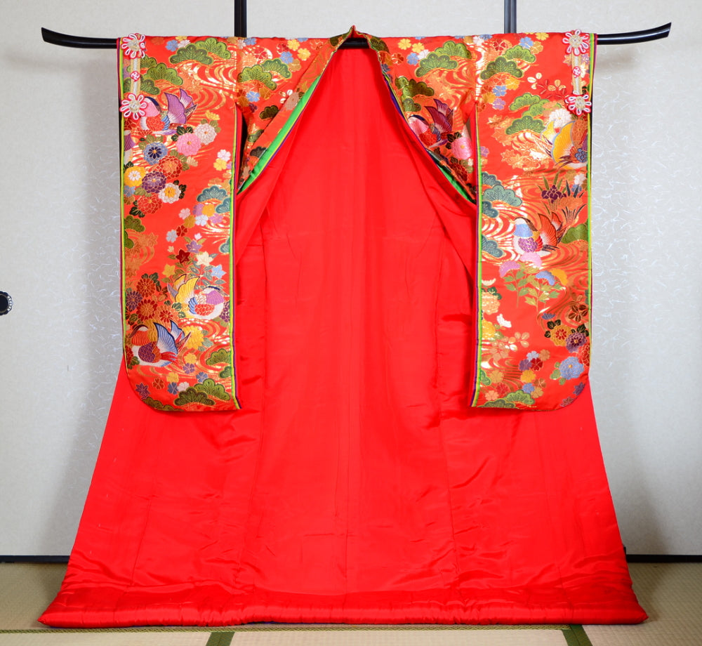 Braidal kimono / Uchikake / UK #45
