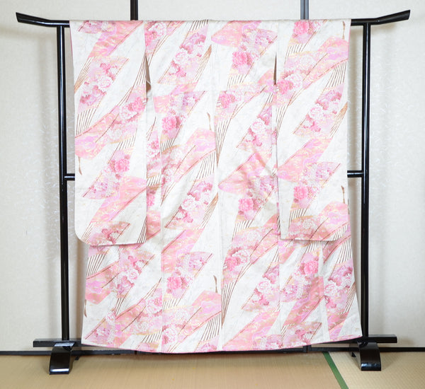 Long-sleeved kimono 6 items set / Furisode / FK#1-567