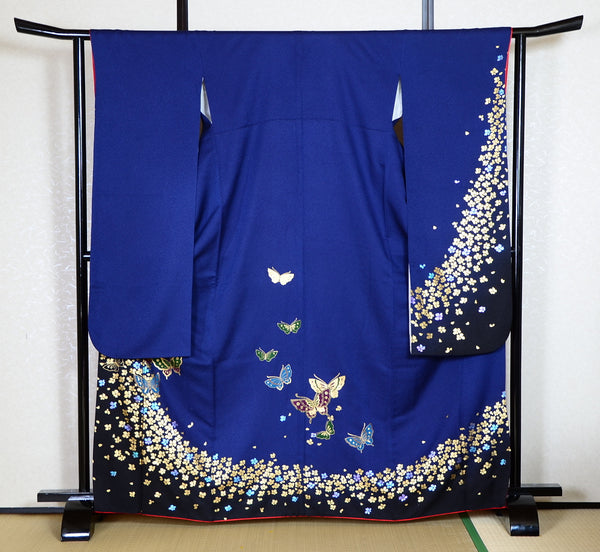 Long-sleeved kimono 6 items set / Furisode / FK#1-668