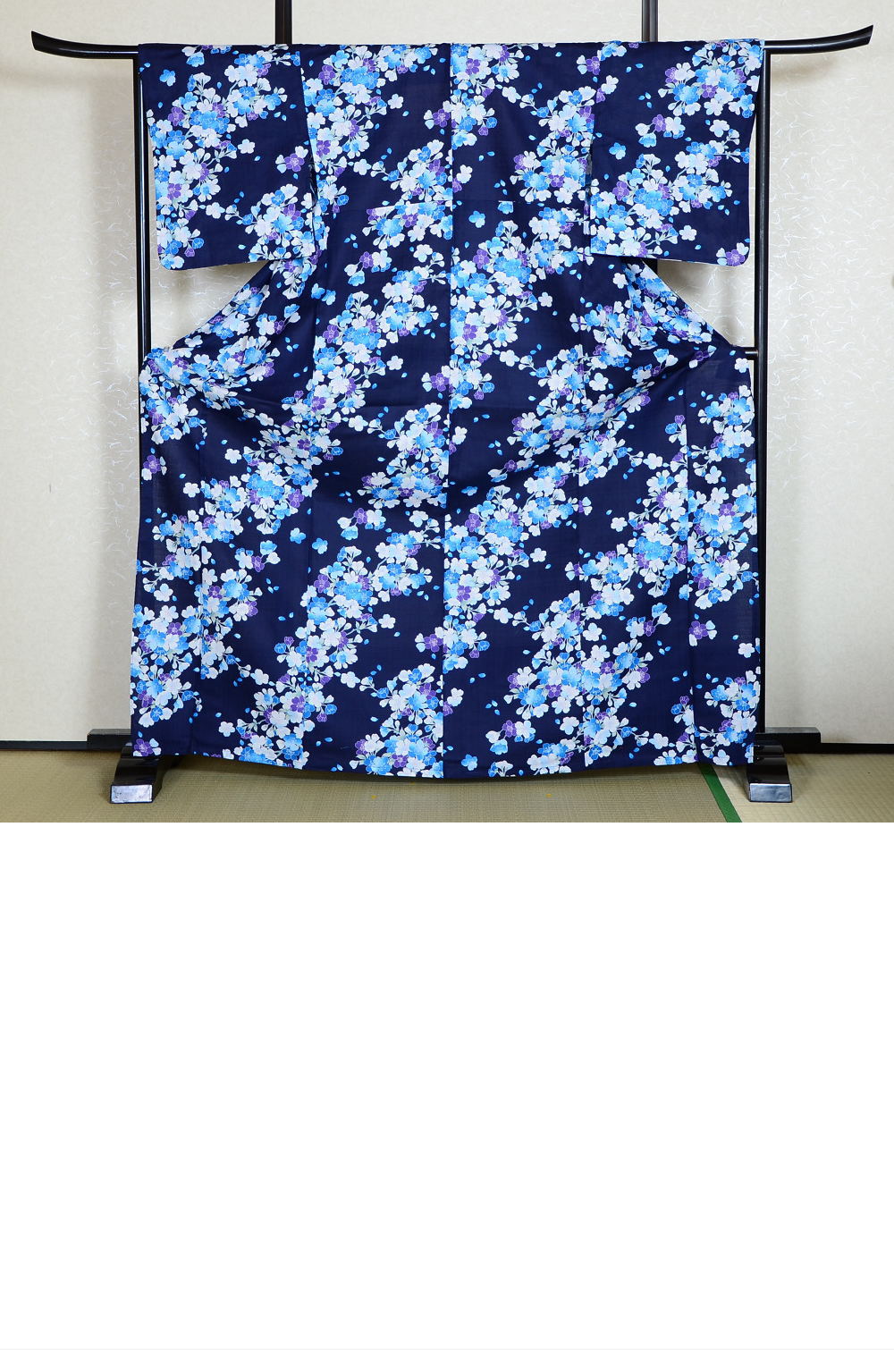 Japanese yukata kimono / D #147
