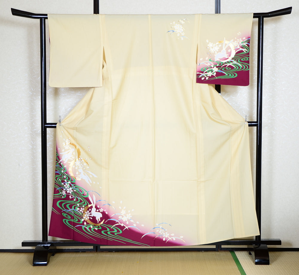 Japanese kimono 4 items set / PK #362