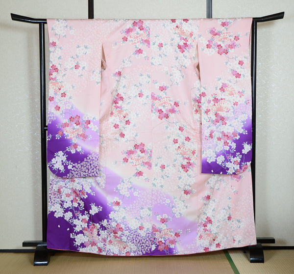 Long-sleeved kimono 6 items set / Furisode / FK#1-806