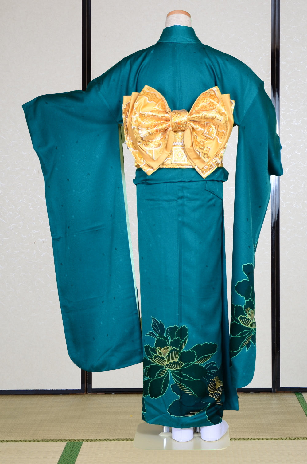 Long-sleeved kimono 6 items set / Furisode / FK#1-320