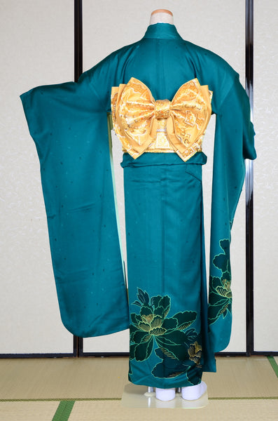 Long-sleeved kimono 6 items set / Furisode / FK#1-320