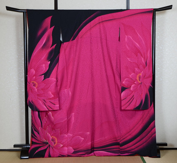 Long-sleeved kimono 6 items set / Furisode / FK#1-764