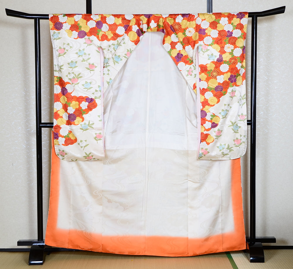 Long-sleeved kimono / Furisode / FK#1-284