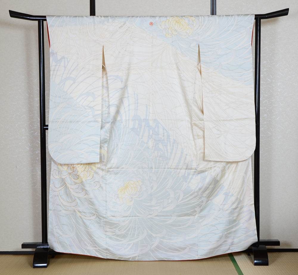 Long-sleeved kimono 6 items set / Furisode / FK#1-750